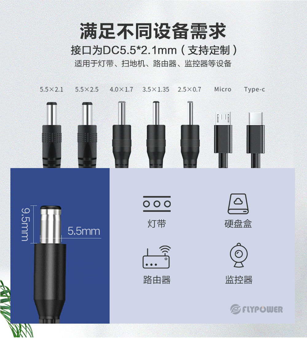 12V2A電源適配器